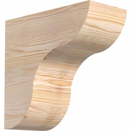 Ekena Millwork Carmel Smooth Rafter Tail, Douglas Fir, 5 1/2"W x 12"H x 12"L RFT06X12X12CAR00SDF